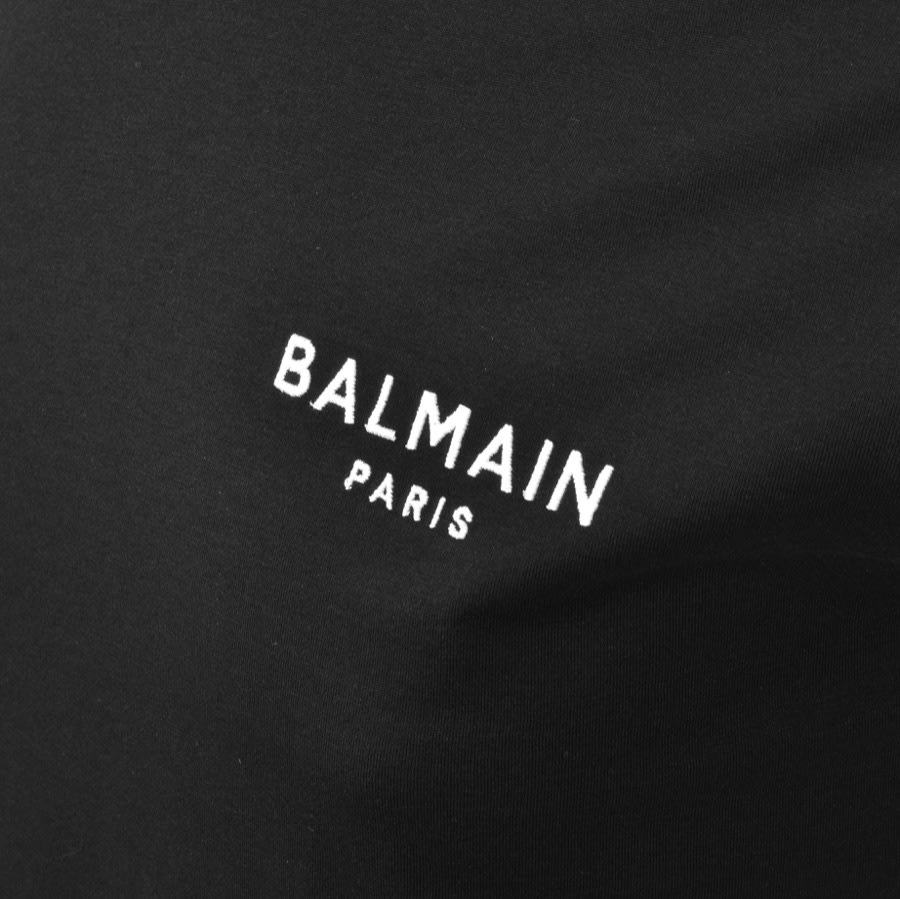 Alternative Image for ProductBalmain Logo T Shirt Black3